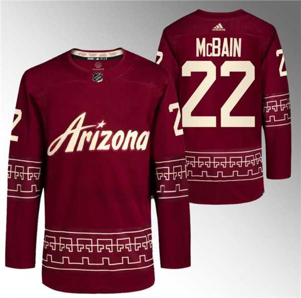 Men's Arizona Coyotes #22 Jack McBain Garnet Alternate Pro Jersey Dzhi,We sell and wholesale Men's Arizona Coyotes #22 Jack McBain Garnet Alternate Pro Jersey Dzhi on line form chian!